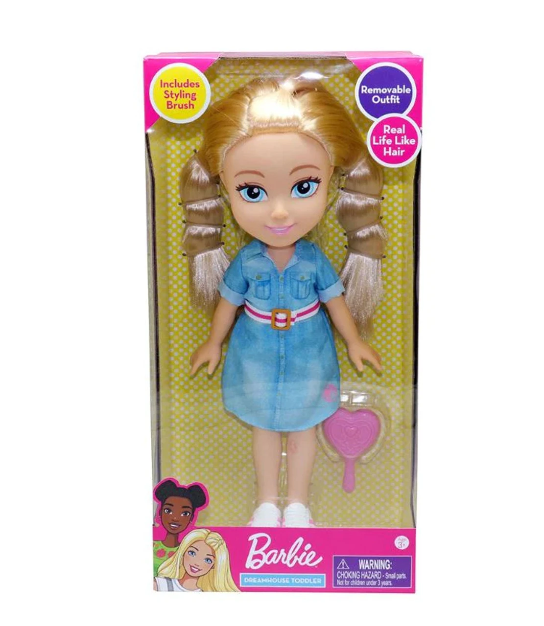 Barbie 13 Inch Toddler Doll - Dreamhouse Toddler 4 Barbie 13 Inch Toddler Doll - Dreamhouse Toddler - Image 2