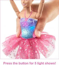 Barbie Dreamtopia - Twinkle Lights Ballerina (Blonde Hair) -UNCLE PETES TOYS Sales 1665237840 youloveit com barbie twinkle lights ballerina doll blonde3 46337.1674084830