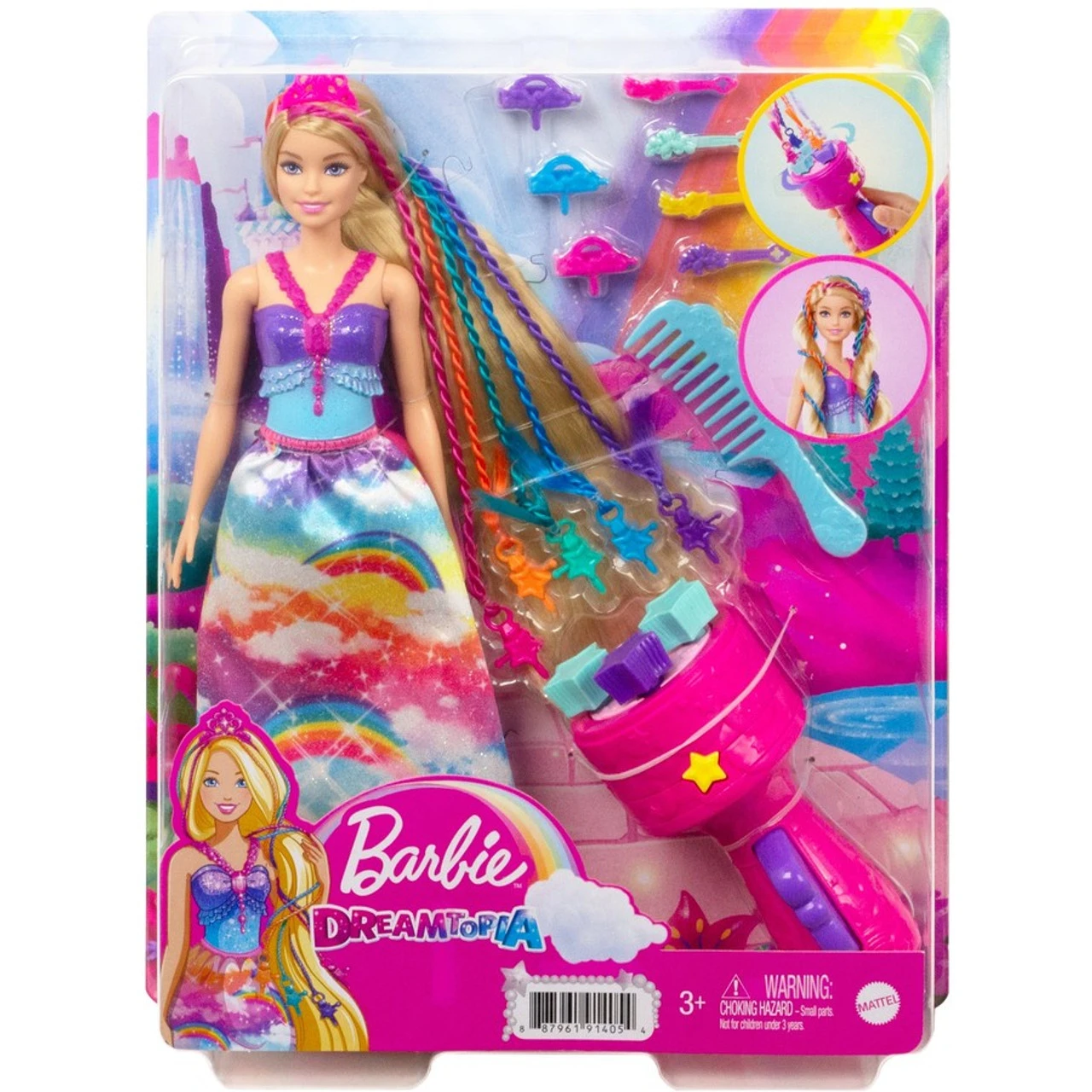Barbie Dreamtopia - Twist And Style Doll And Accessories 3 Barbie Dreamtopia - Twist And Style Doll And Accessories