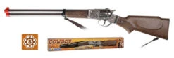 Spinning Barrel Cowboy Rifle 8 Shot Cap Gun