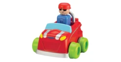 Tomy Push N Go - Red Racing Car