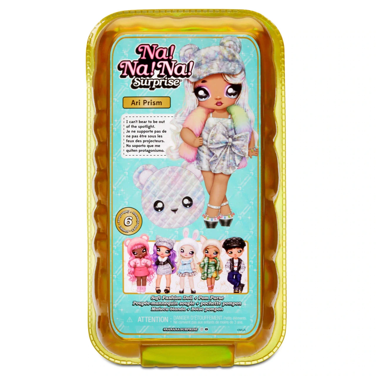 Na! Na! Na! Surprise Doll Glam Series - Ari Prism 4 Na! Na! Na! Surprise Doll Glam Series - Ari Prism - Image 2
