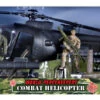 Combat Helicopter With 2 Figures -UNCLE PETES TOYS Sales 77031 pkg 01470.1602225019