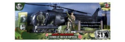 Combat Helicopter With 2 Figures
