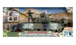 Main Battle Tank With 3 Figures