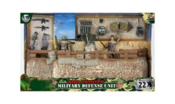 Military Defense Unit With 2 Figures 1:18 Scale