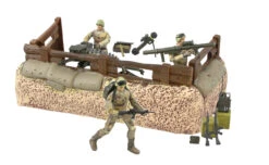 Military Defense Unit With 2 Figures 1:18 Scale -UNCLE PETES TOYS Sales 77081 prod 79026.1602284477