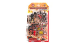 Firefighters - 3 Figures And Accessories Hydrant 1:18