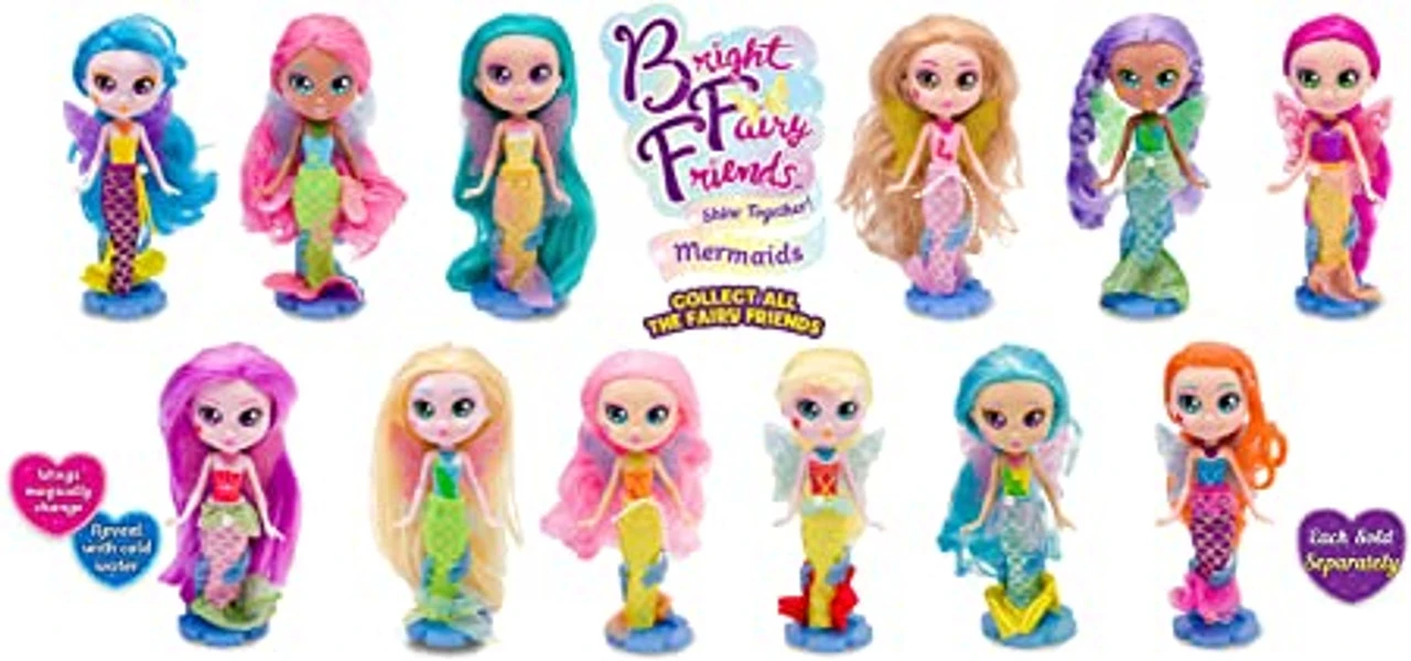 Bright Fairy Friends - Mermaid Colour Reveal Doll 5 Bright Fairy Friends - Mermaid Colour Reveal Doll - Image 3