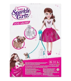 Sparkle Girlz Dog Walker Set -UNCLE PETES TOYS Sales A1954292 57835.1684729129