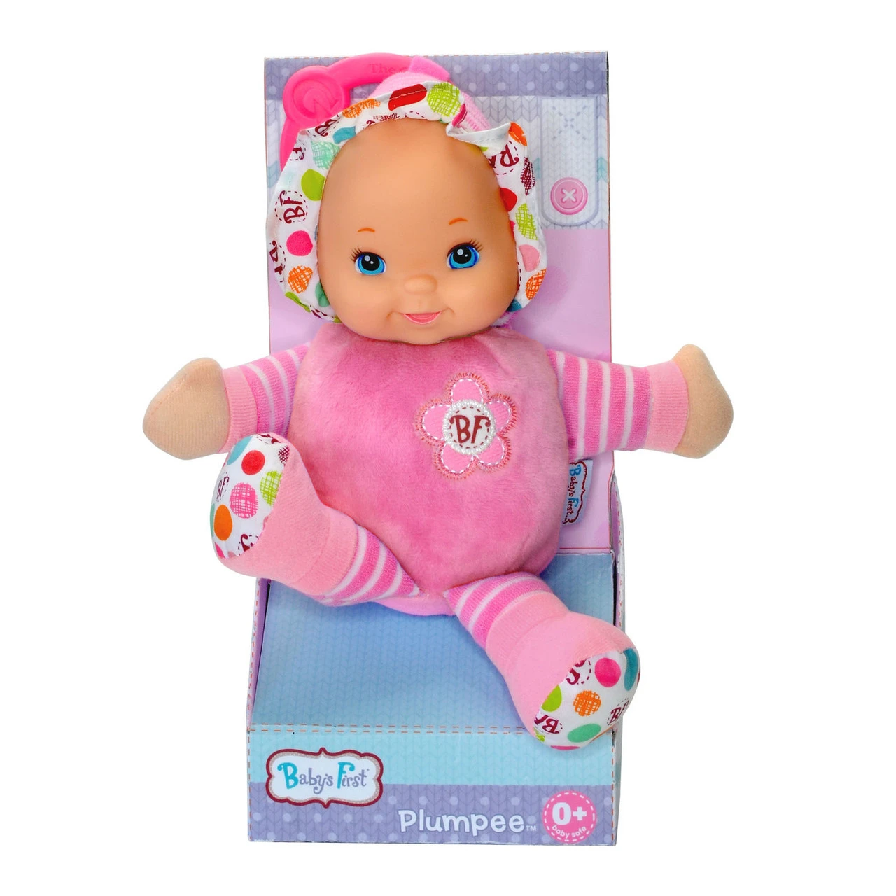 Babys First Plumpee - Pink 3 Babys First Plumpee - Pink