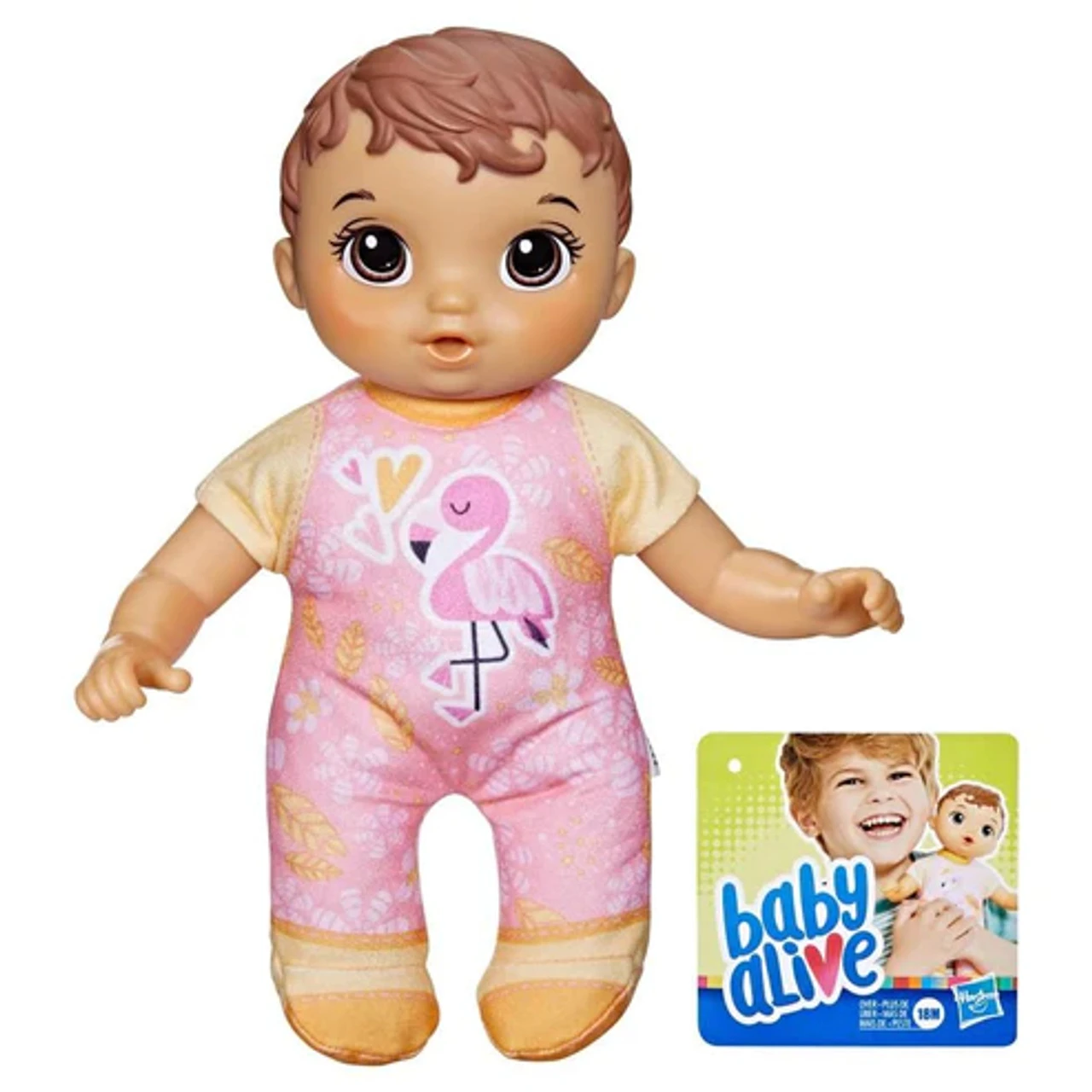 Baby Alive Cute N Cuddly Baby - Brunette 3 Baby Alive Cute N Cuddly Baby - Brunette