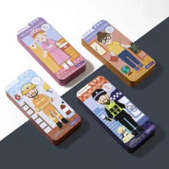 Magnetic Puzzle Box - Policeman -UNCLE PETES TOYS Sales ME086DreamBigHero PoliceOfficer 8 81390.1603947857