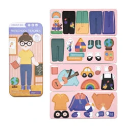 Magnetic Puzzle Box - Preschool Teacher -UNCLE PETES TOYS Sales ME088DreamBigHero PreschoolTeacher 5 77317.1603944015
