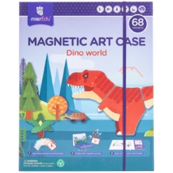 Mieredu Magnetic Art Case - Dino World