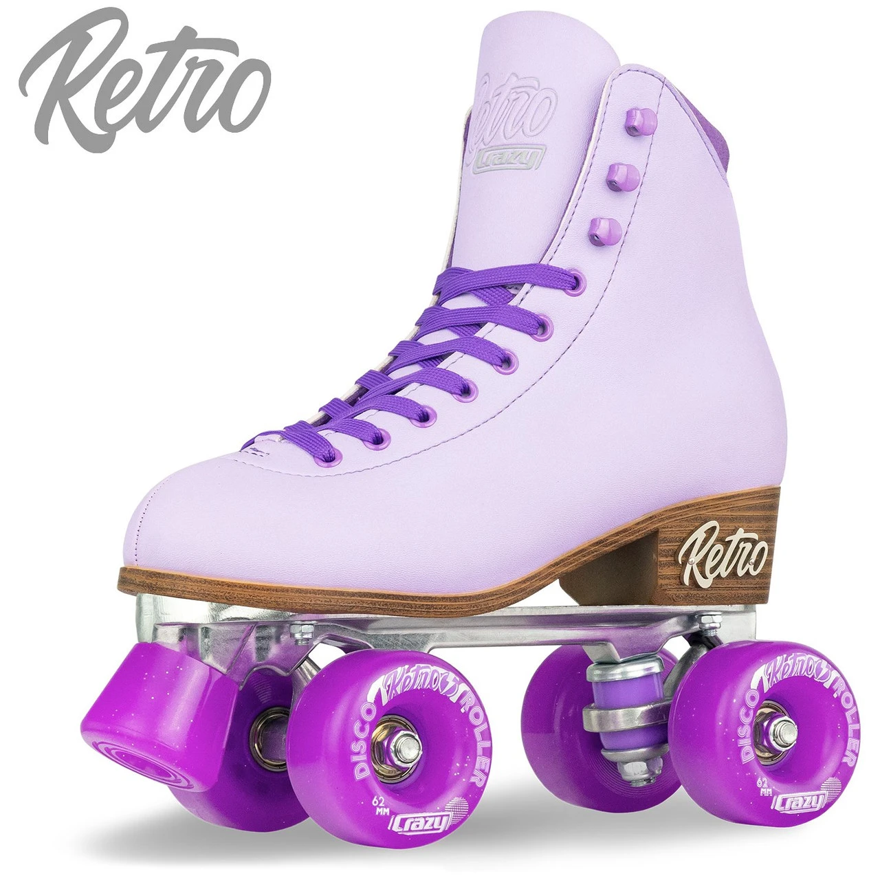 Retro Roller Skates Purple (Eu39) Mens 7/ Ladies 8 3 Retro Roller Skates Purple (Eu39) Mens 7/ Ladies 8