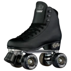 Retro Roller Skates Black (Eu42) Mens 9/ Ladies 10 639266593478