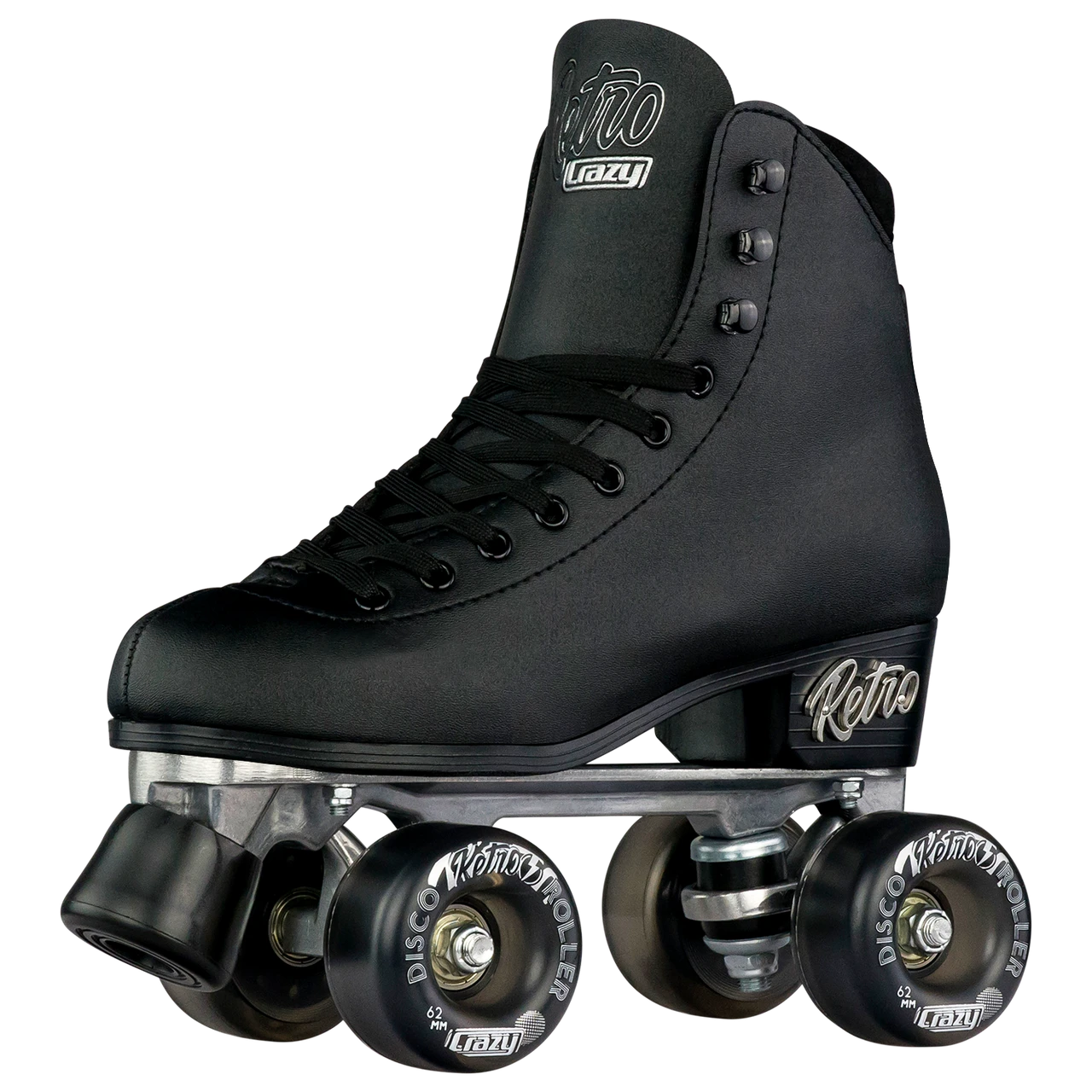 Retro Roller Skates Black (Eu42) Mens 9/ Ladies 10 639266593478 3 Retro Roller Skates Black (Eu42) Mens 9/ Ladies 10 639266593478