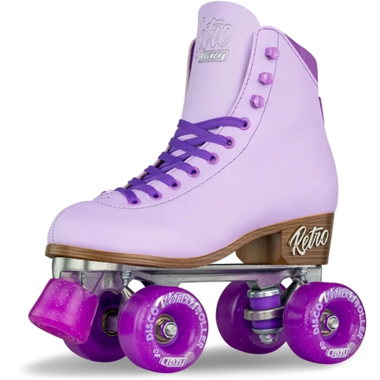 Retro Roller Skates Purple (Eu38) Mens 6/ Ladies 7 4 Retro Roller Skates Purple (Eu38) Mens 6/ Ladies 7 - Image 2