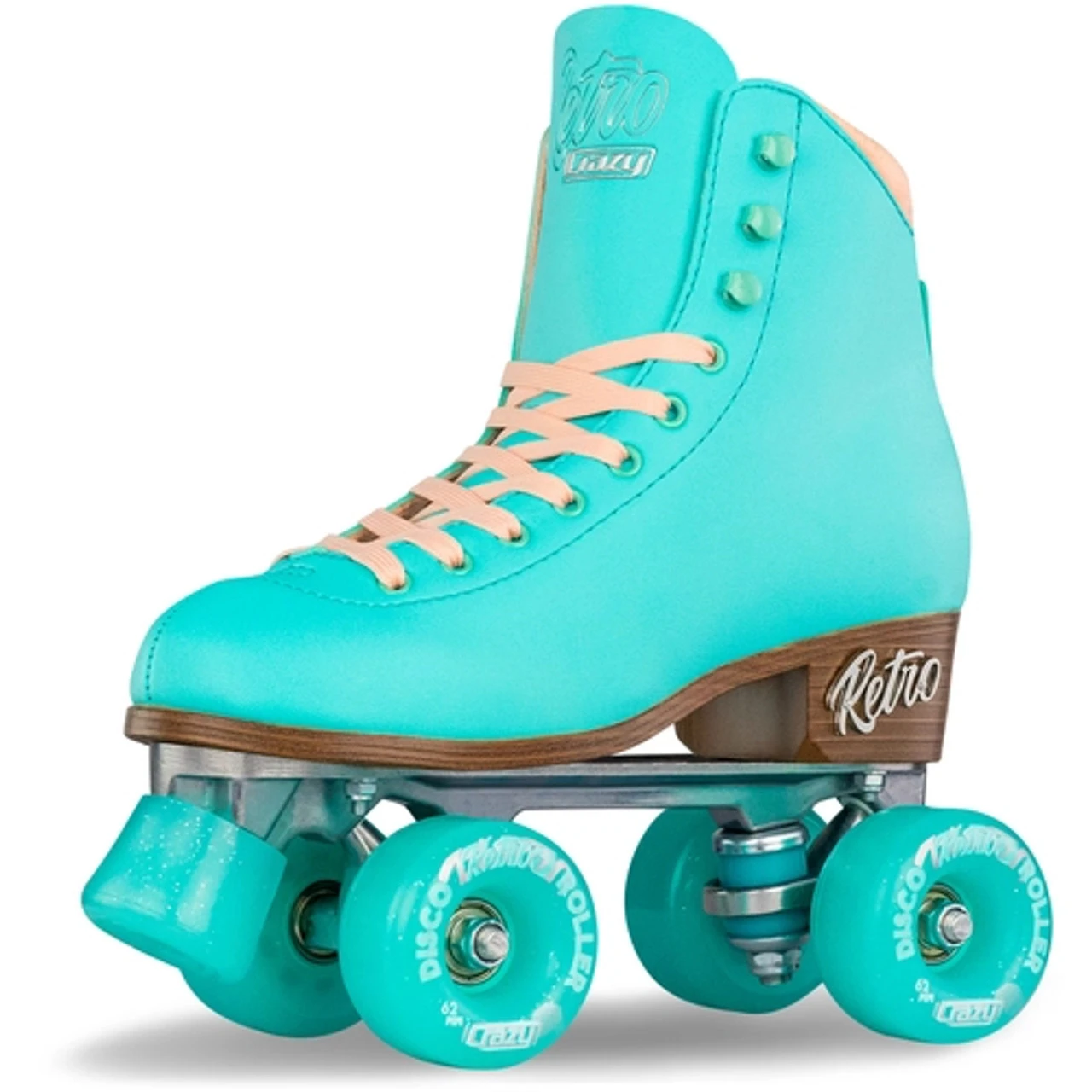 Retro Roller Skates Teale (Eu37) Mens 5/ Ladies 6 3 Retro Roller Skates Teale (Eu37) Mens 5/ Ladies 6