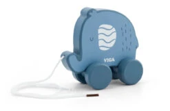 PolarB Wooden Pull-Along Elephant