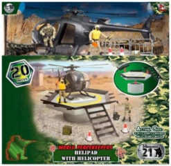 World Peacekeepers - Helipad With Helicopter