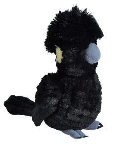 Cuddlekins Yellow Tail Black Cockatoo