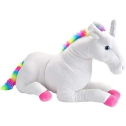 Cuddlekins Jumbo Unicorn White