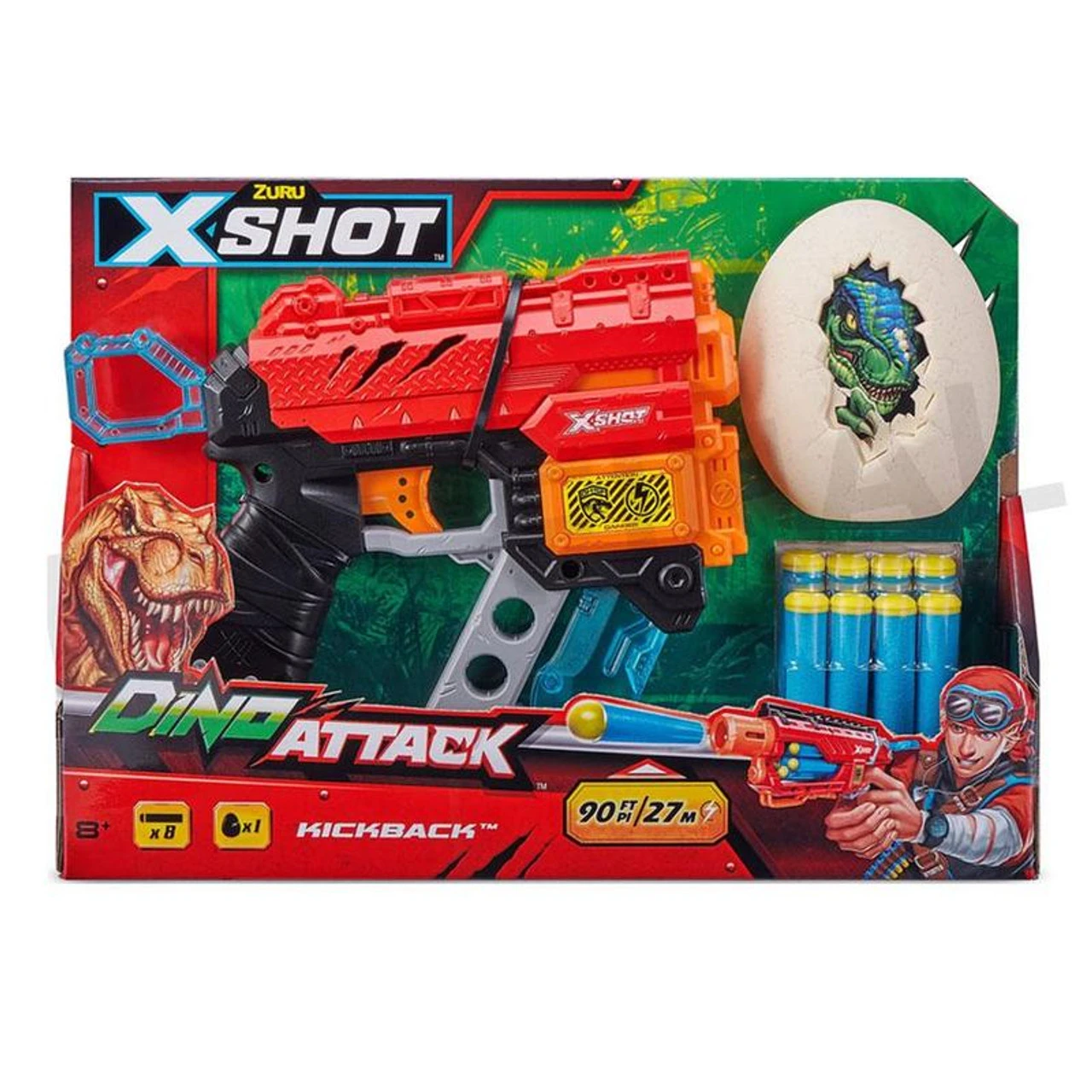 Zuru XShat Dino Attack Extinct With 8 Darts 3 Zuru XShat Dino Attack Extinct With 8 Darts