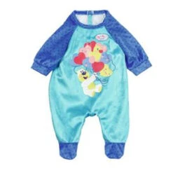 Baby Born Romper - Onesie Pale Blue