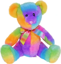 Plush Bear Cindy Bright Rainbow