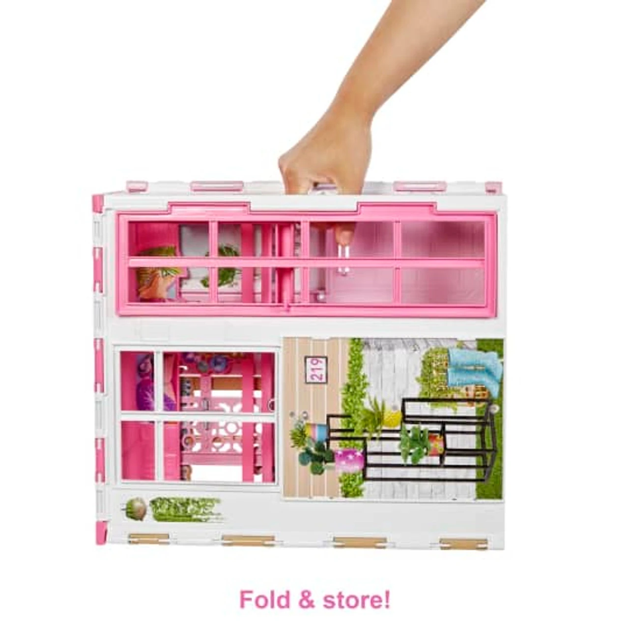 Barbie Dollhouse With 2 Levels 4 Barbie Dollhouse With 2 Levels - Image 2