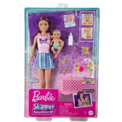 Barbie Skipper Babysitters INC - Butterfly Top With Crib