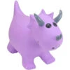 Happy Hopperz Purple Triceratops