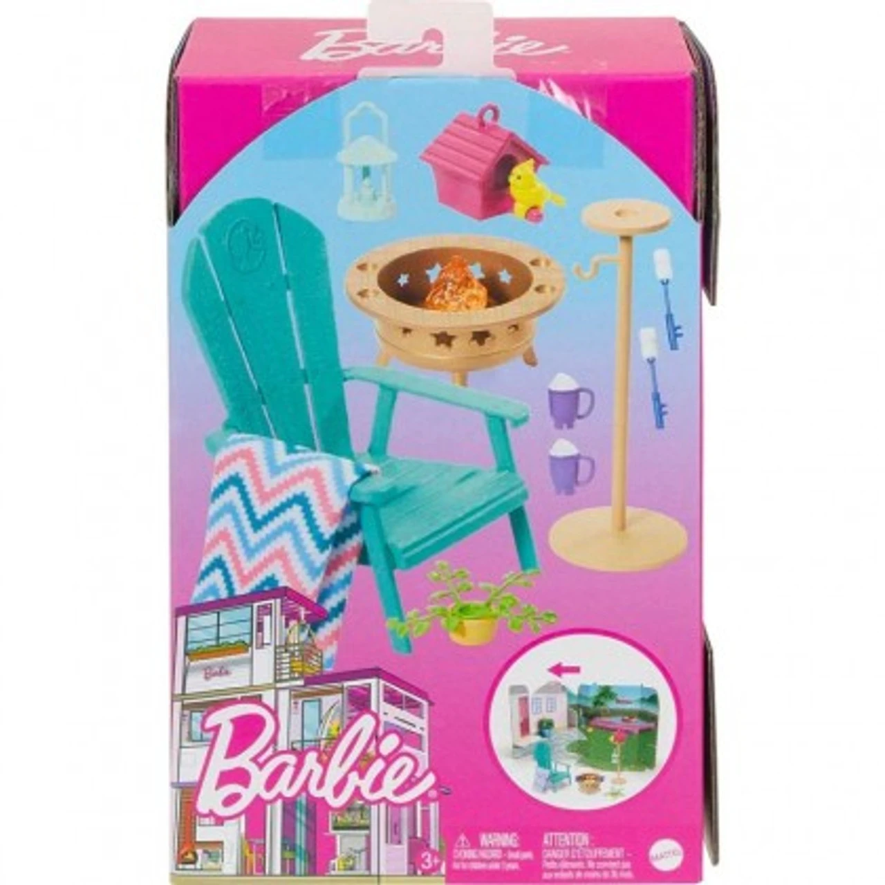 Barbie Furniture Accessories - Outdoors 3 Barbie Furniture Accessories - Outdoors