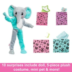 Barbie Cutie Reveal Jungle Series - Elephant -UNCLE PETES TOYS Sales mgh2hvwe5k6qmdaibrce c246be73 f015 41a0 bbf5 f20616123be1 66608.1674081089