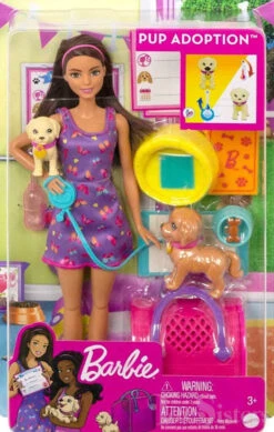 Barbie Pup Adoption Doll And Accessories