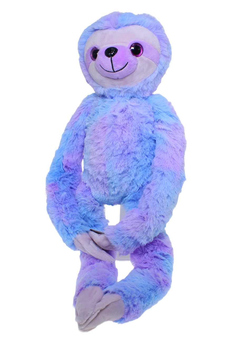 Hanging Sloth Sonia Blue/Purple 3 Hanging Sloth Sonia Blue/Purple