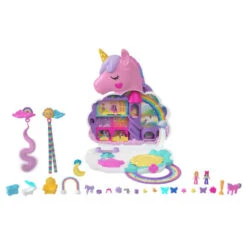 Polly Pocket Rainbow Unicorn Salon -UNCLE PETES TOYS Sales thyauwkcoxl3fumpjxw0 33781.1674085745