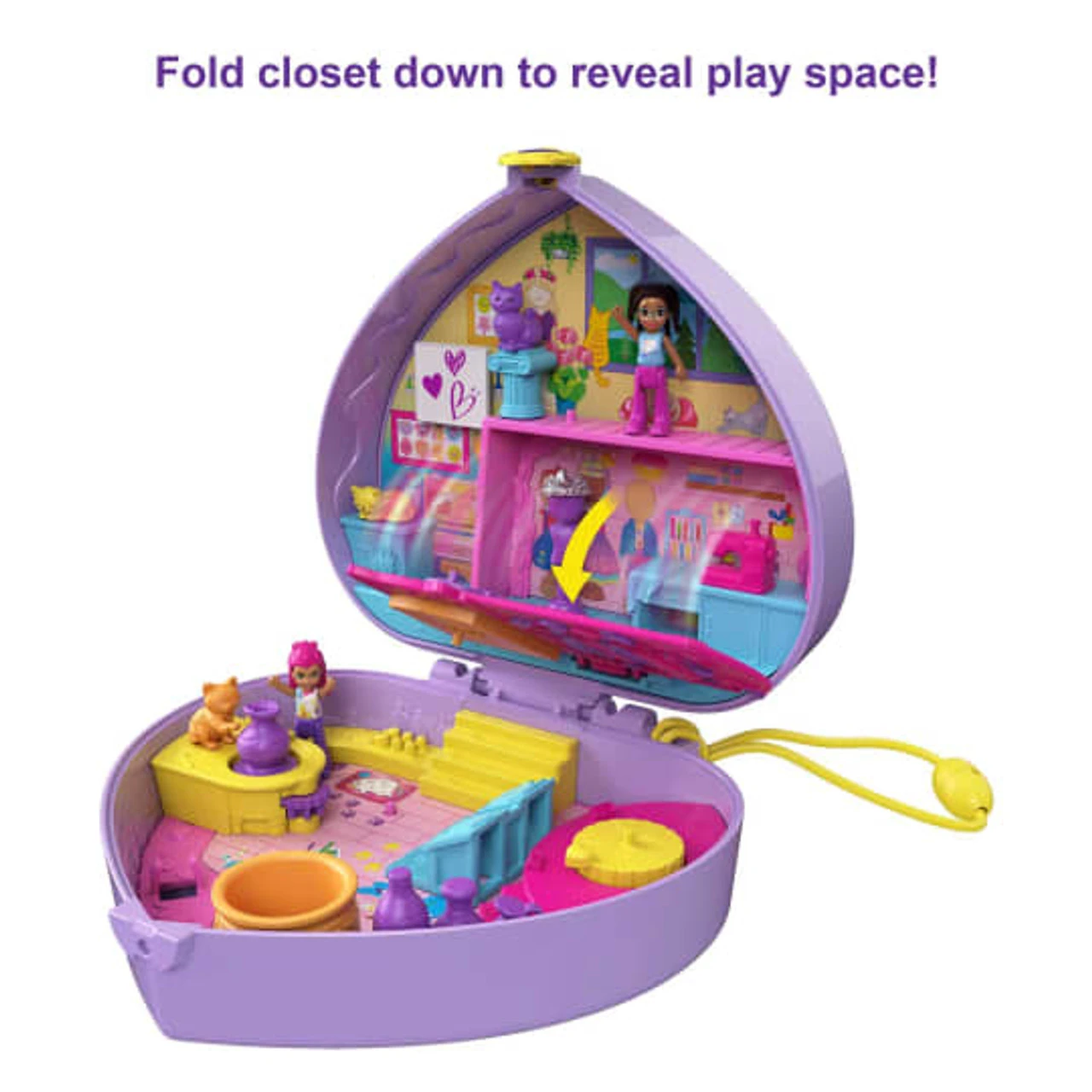 Polly Pocket - Starring Sharni Art Studio Compact 5 Polly Pocket - Starring Sharni Art Studio Compact - Image 3
