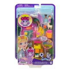 Polly Pocket Pocket World - Camp Adventure Llama Compact